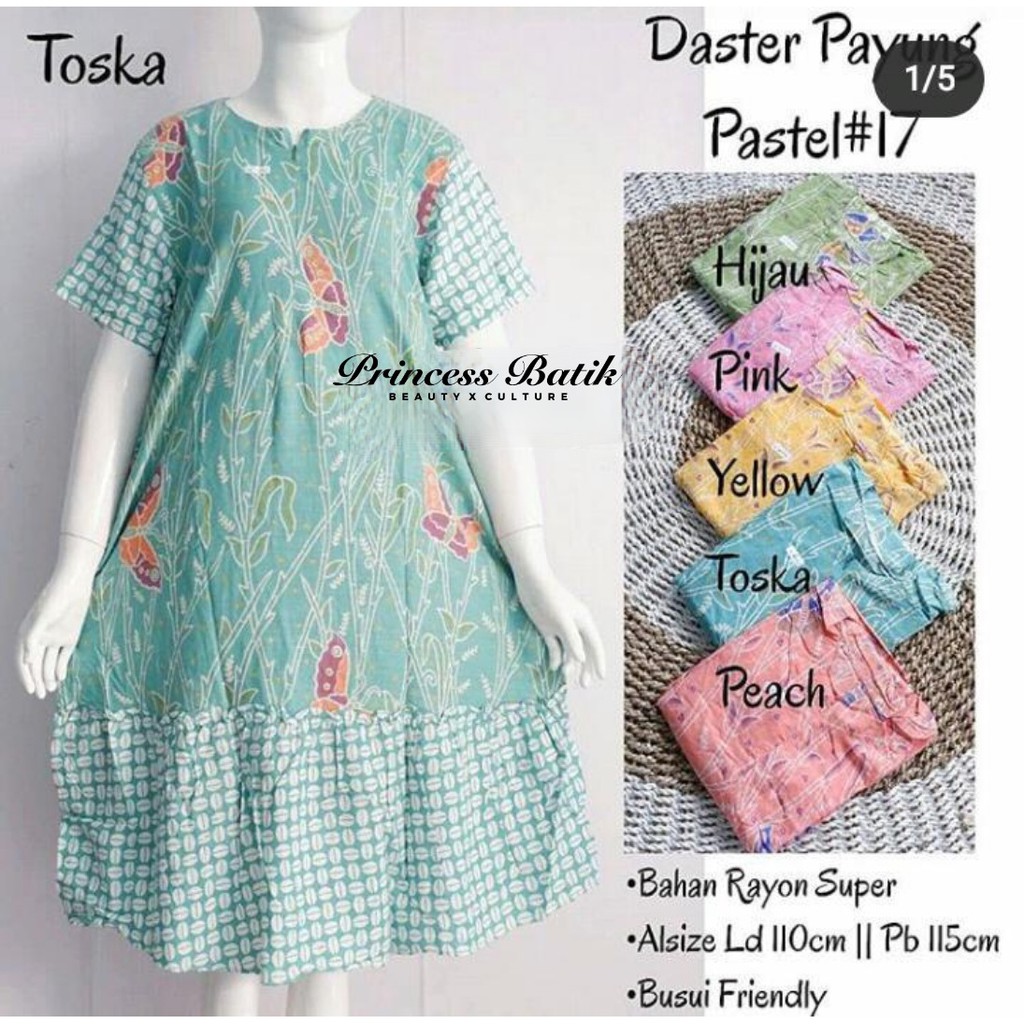 Jual DASTER BUSUI FRIENDLY DASTER PAYUNG PASTEL #17 DASTER JUMBO DASTER