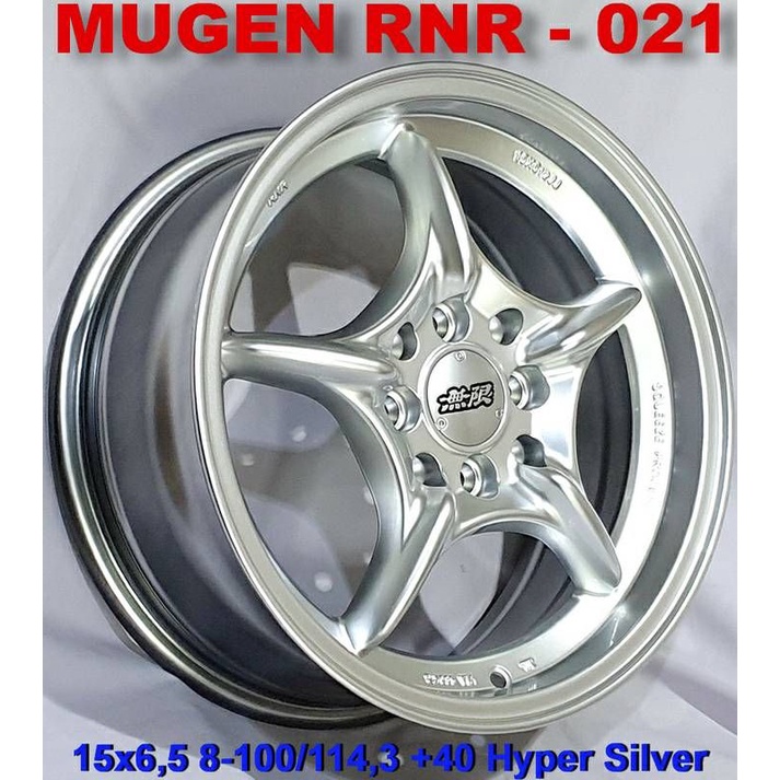 Jual velg mugen rnr r15 velg racing mugen rnr ring 15 | Shopee Indonesia