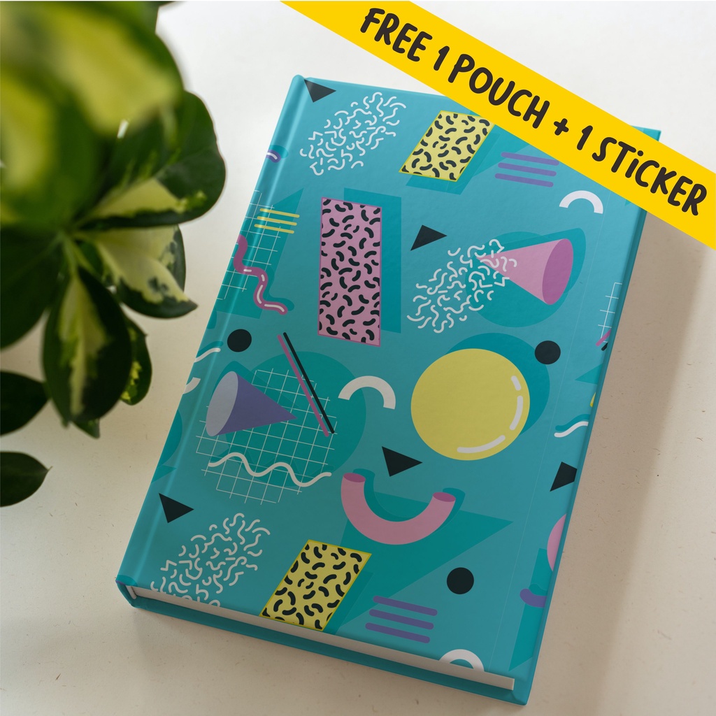 Jual Notebook Agenda, Dotted, dan Polos 80s Biru | Shopee Indonesia