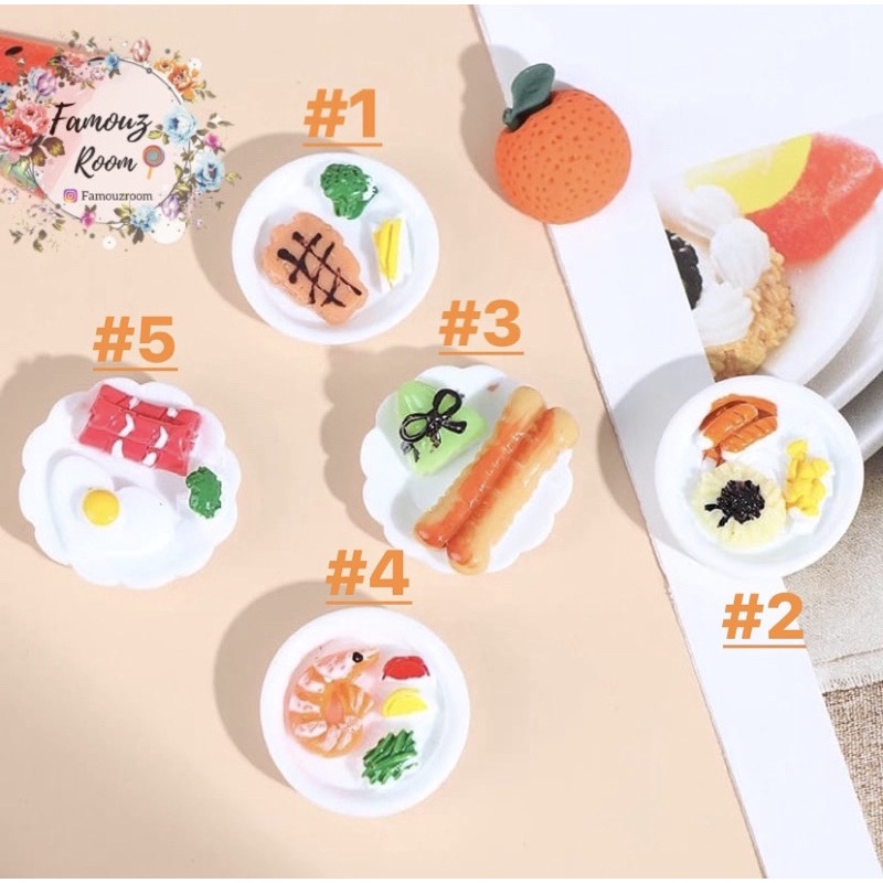 Jual Miniatur Makanan Barbie Miniatur Sushi Miniatur Makanan