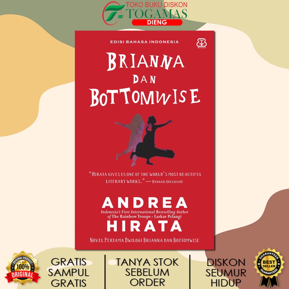 Jual NOVEL GURU AINI BRIANNA DAN BOTTOMWISE AYAH DAN SIRKUS POHON BUKU ...