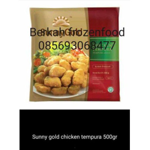 Jual Sunny Gold Tempura 500gr Shopee Indonesia 3125