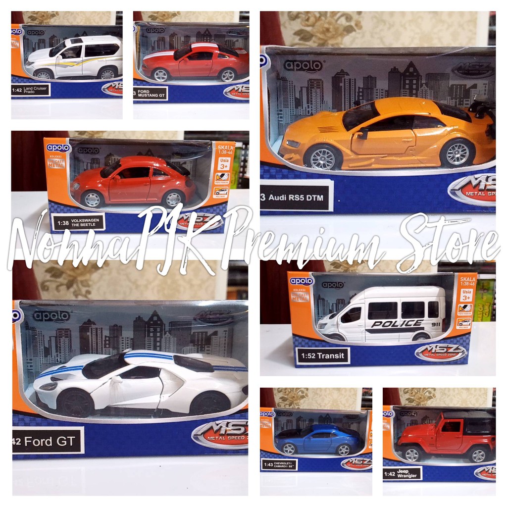 Jual Diecast Apolo MSZ - RANDOM | Shopee Indonesia