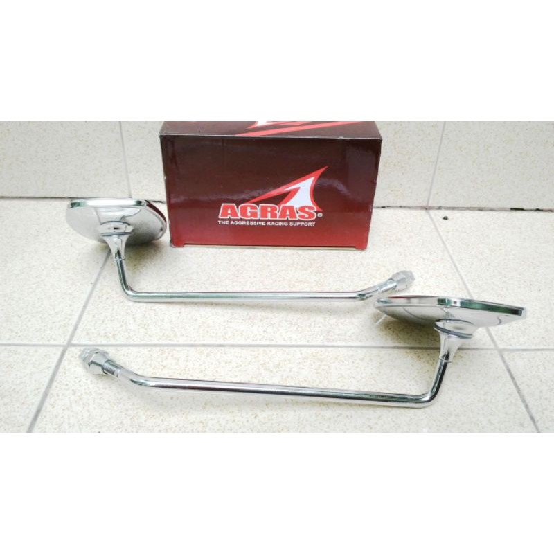 Jual Cermin Motor Kaca Spion Sepion Kotak Petak Retro Suzuki RC80 RC100 ...