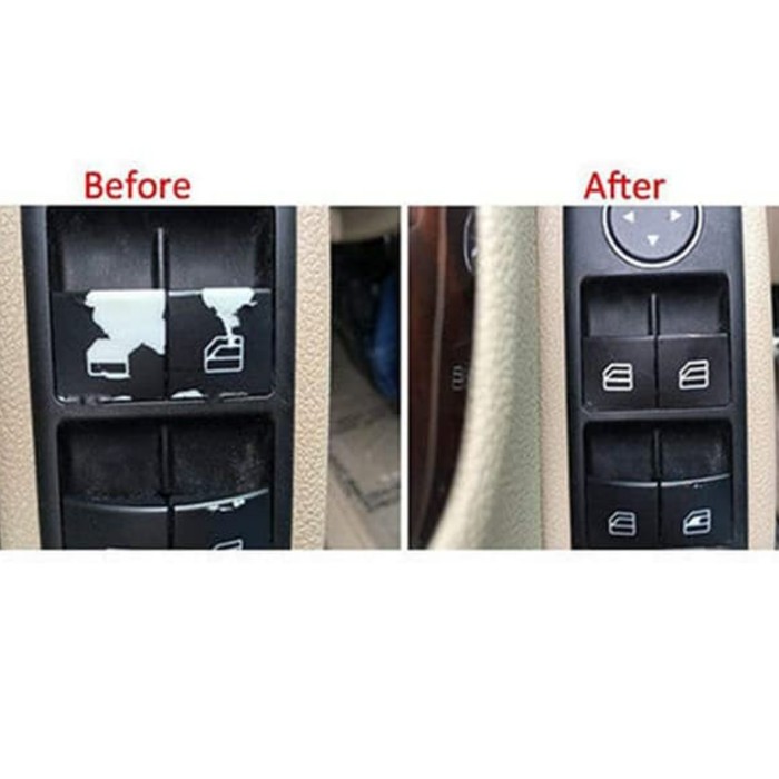 Jual Sticker Power Window w204 w212 / Stiker Switch Power Window Mercy ...