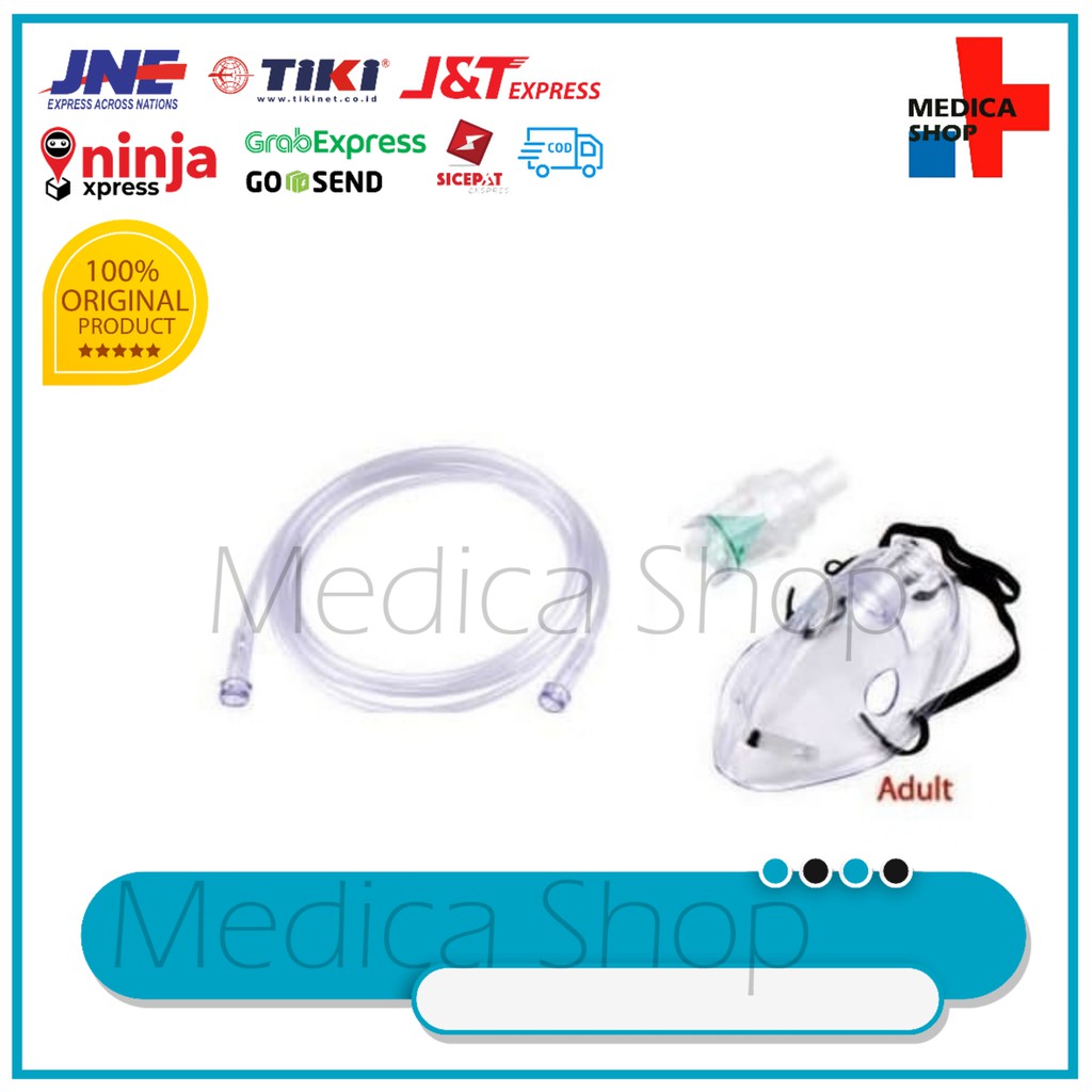 Jual Masker nebulizer alat uap anak / dewasa | Shopee Indonesia