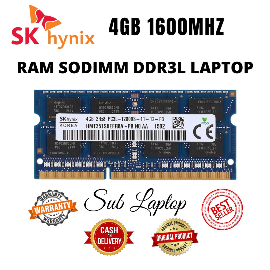 Ddr3l Ddr3 Ram 4gb Sodimm Jual Ram Laptop Termurah DDR3L 8GB 4GB