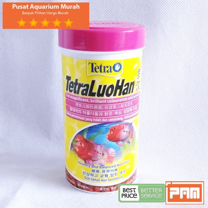Jual Pusat Aquarium Untuk Semua Jenis Ikan Louhan Pelet Tetra Louhan 86