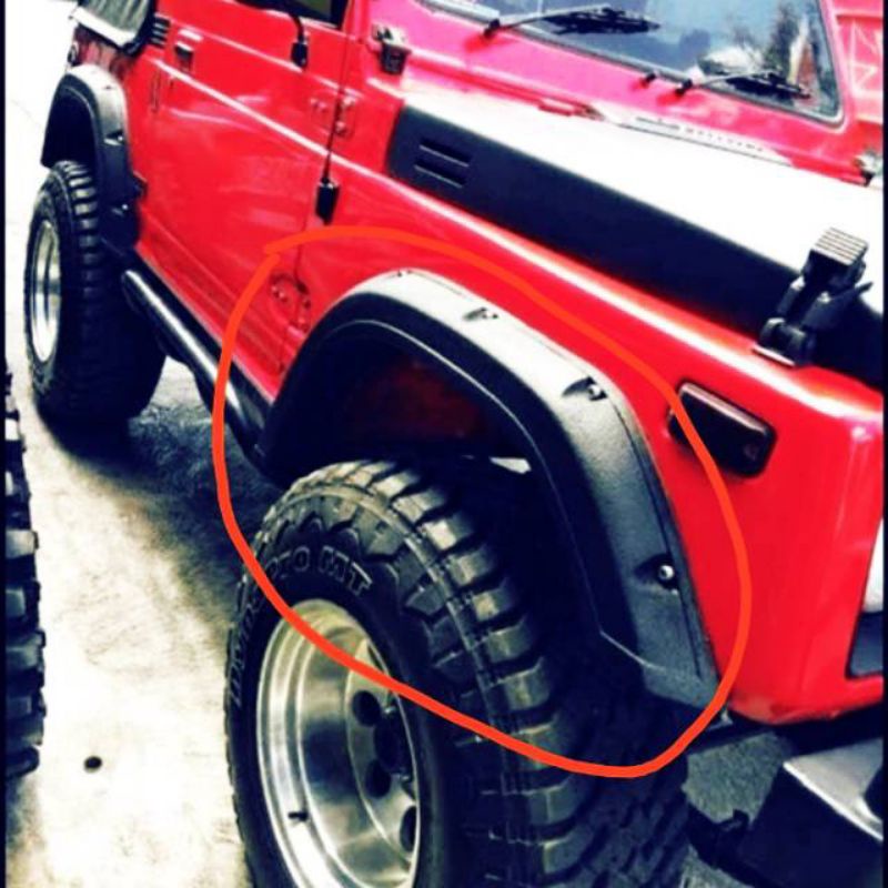 Jual over fender katana kotak model samurai Shopee Indonesia