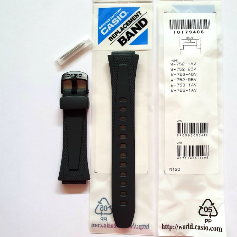 Casio w deals 753 strap