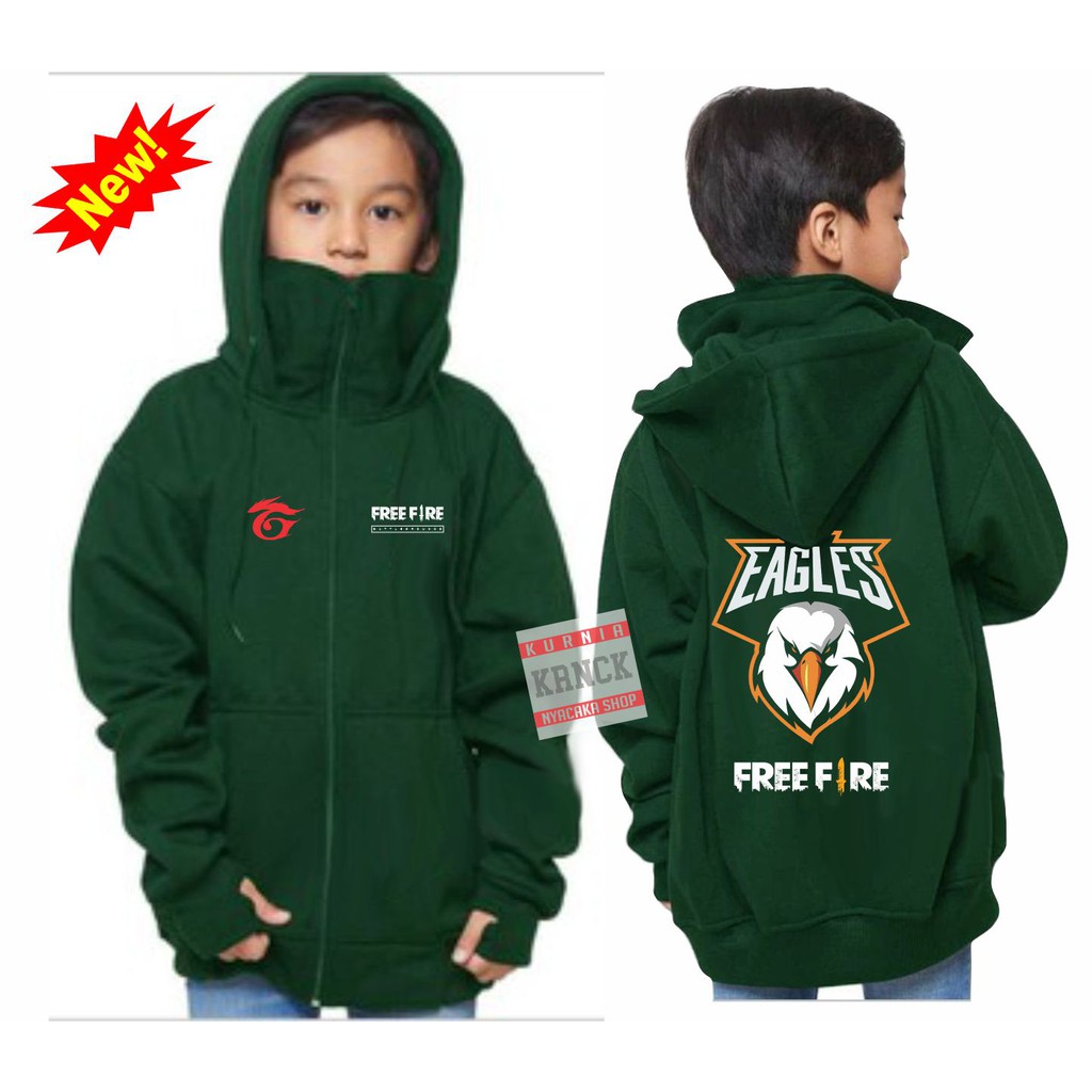 Jual Jaket Anak Laki Laki Free Fire Jaket Free Fire Anak Jaket Ninja Anak Free Fire Keren