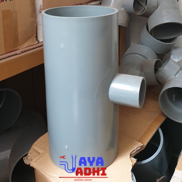 Jual PVC TEE 6 x 2 AW | Shopee Indonesia