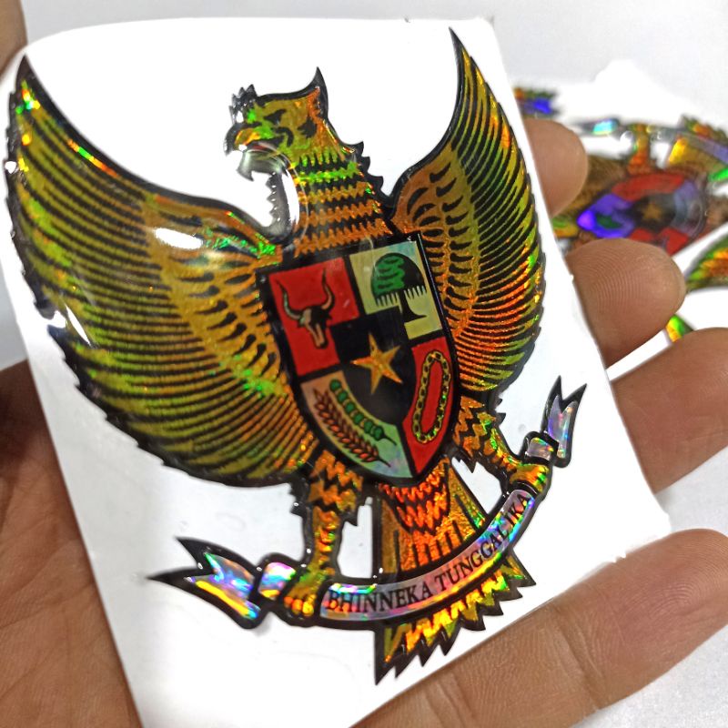 Jual Emblem Garuda Pancasila D Sticker Garuda Timbul Resin Sticker