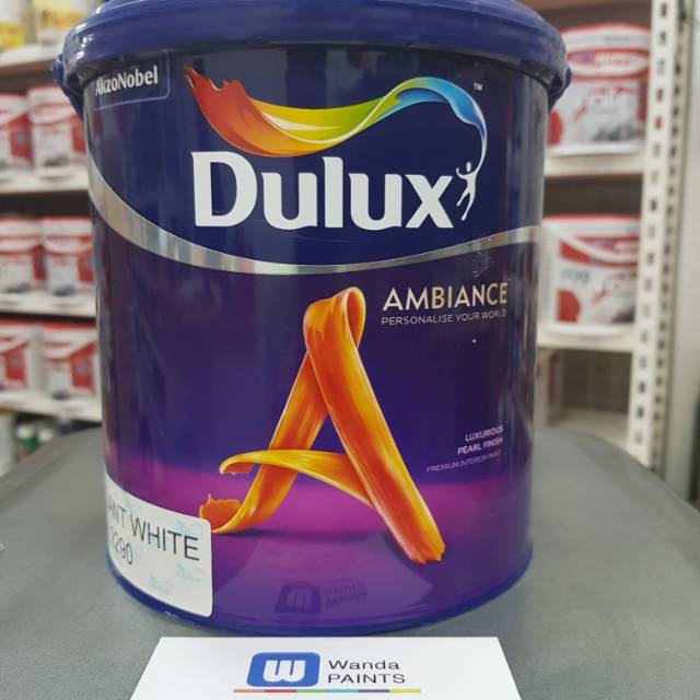Jual DULUX AMBIANCE Apple White 44521 (2.5 Liter) | Shopee Indonesia