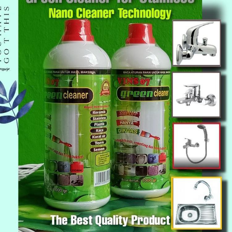 Jual GREEN CLEANER, PEMBERSIH KERAMIK KAMAR MANDI, UKURAN LENGKAP