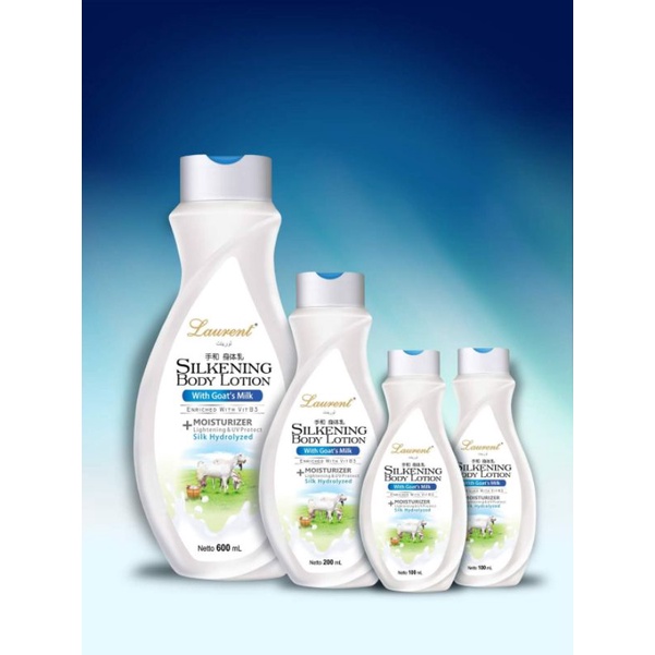 Jual Laurent Silkening Lotion Goat's Milk Shopee Indonesia
