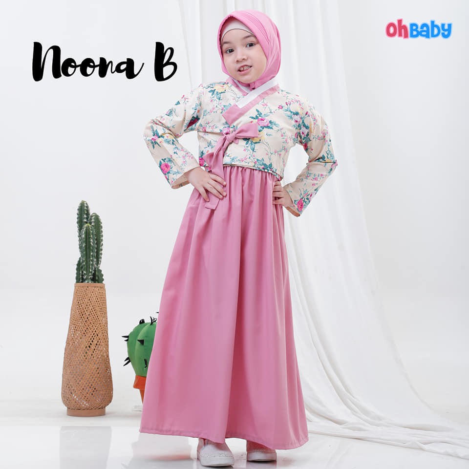 Jual Baju Anak Muslim Gamis Anak Hanbok Noona B Shopee Indonesia