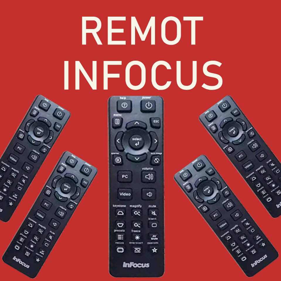 Jual Remote Proyektor Infocus / Infocus Remot / Proyektor Remot / Remot ...