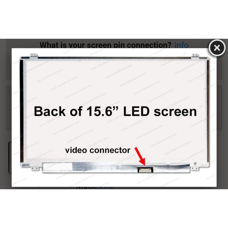 Habitação traseira LCD HP Pavilion 15-ac Series Azul 813927-001 816732