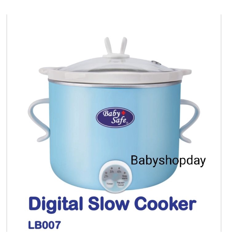 Jual Digital slow cooker Baby Safe LB007, Slowcooker Babysafe makan