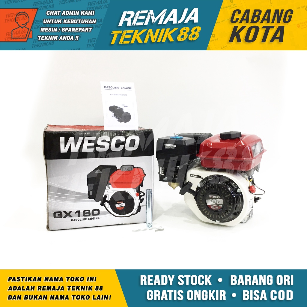 Jual Power Sprayer Wesco Gx Kit Sanchin Mesin Penggerak Scn Gx