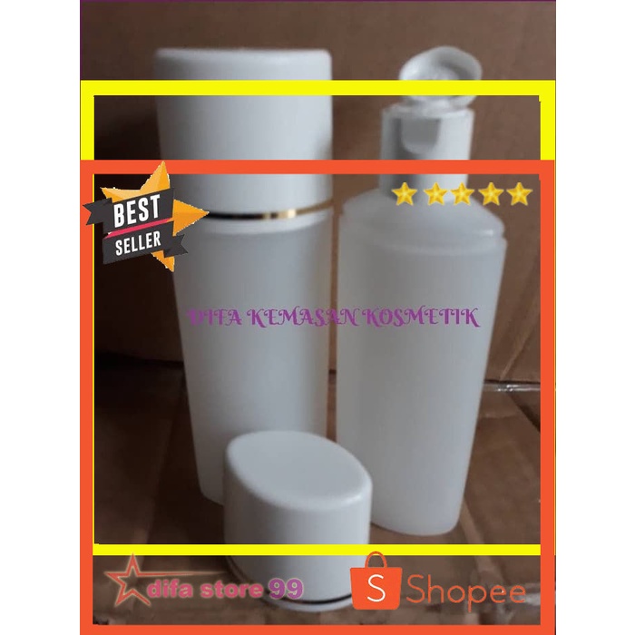 Jual Botol Plastik Putri 100ml Putih Natural | Shopee Indonesia