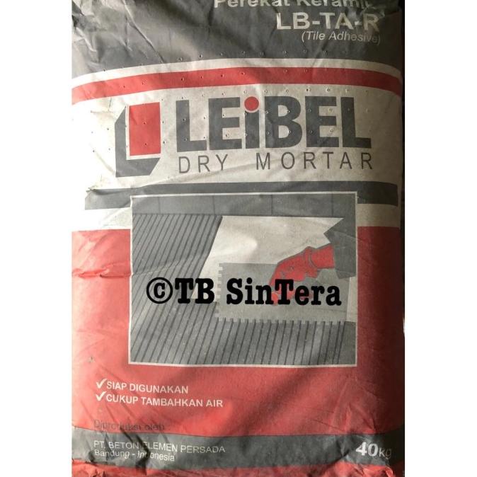 Jual Leibel Semen Mortar Perekat Keramik Kg Tile Adhesive Lb Ta Shopee Indonesia