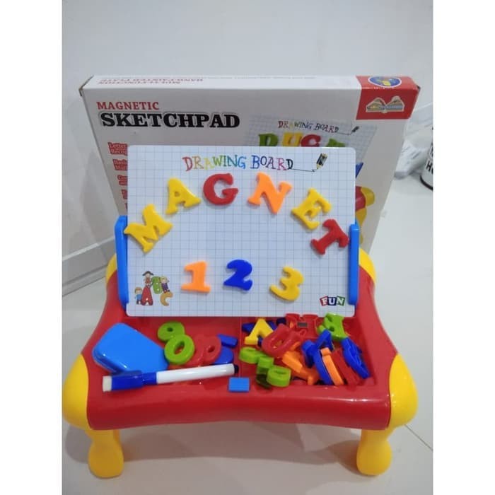 Jual MAGNETIC LEARNING CASE QJ5580 - MAINAN PAPAN TULIS MAGNET | Shopee ...