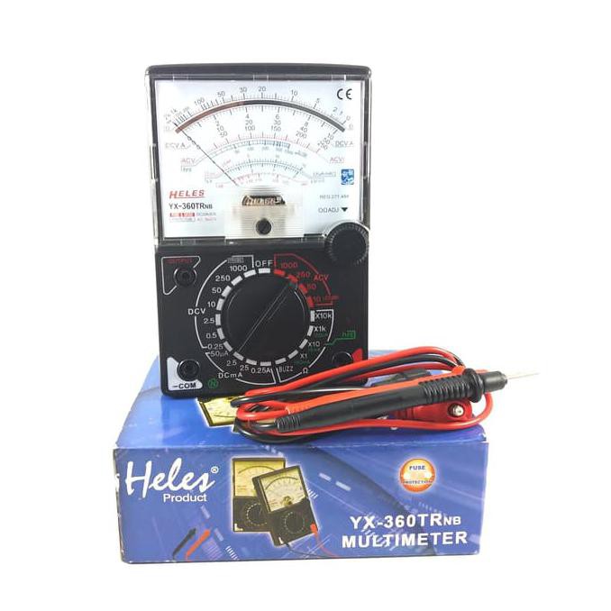 Jual Multimeter Avometer analog Multitester tester heles YX360TRnb YX360TR Shopee Indonesia