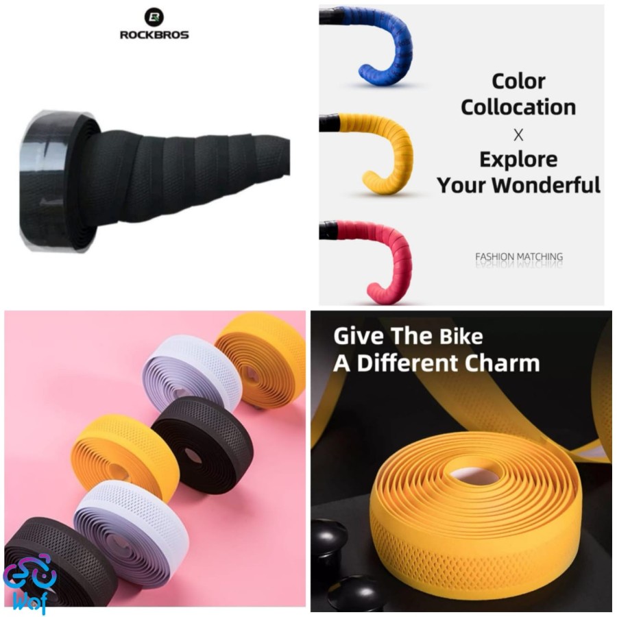 Jual Bartape Sepeda Rockbros GH081H Dropbar Road Bike Cycling Handle ...