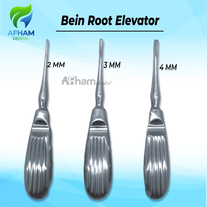 Jual Dental Bein Root Elevator satuan alat pencabut gigi 4 mm