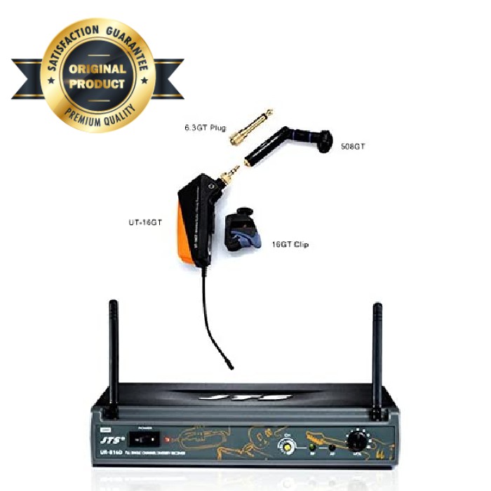 Jual Mic Wireless JTS UR816D Guitar Saxophone Original Shopee Indonesia
