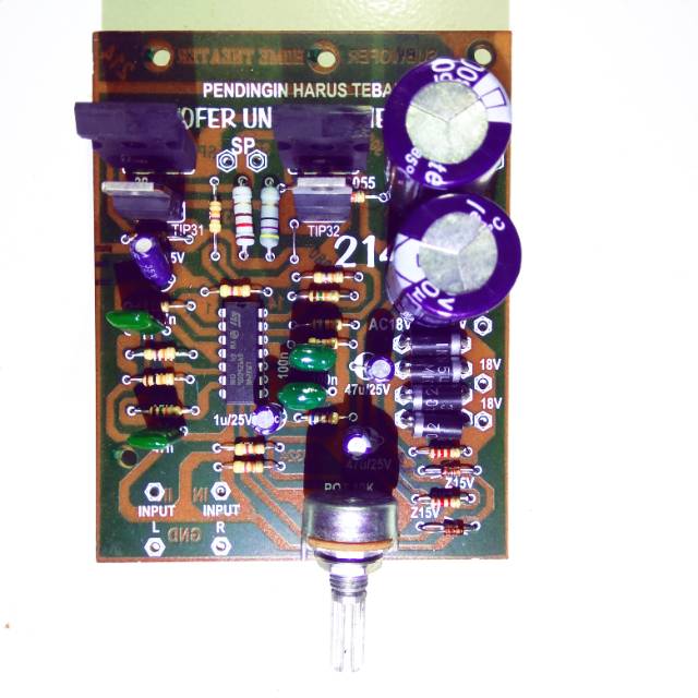 Jual Kit Power Amplifier Subwoofer Home