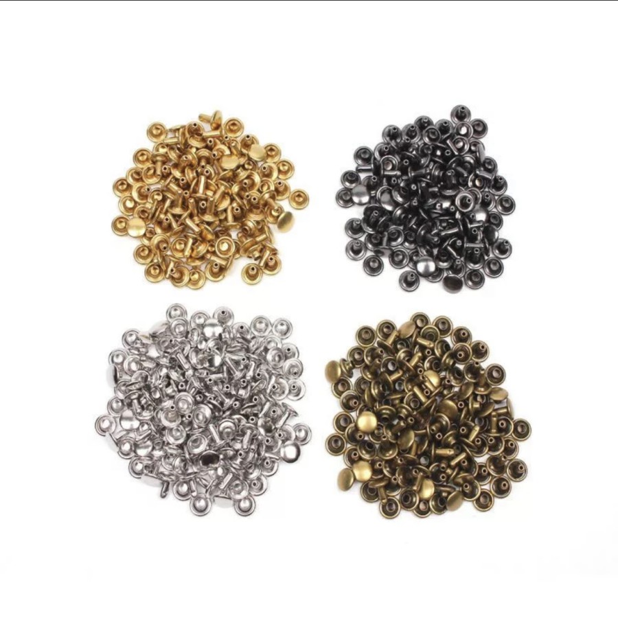Jual Paku Centang Rivet Tas Dompet Label 5mm Single | Shopee Indonesia