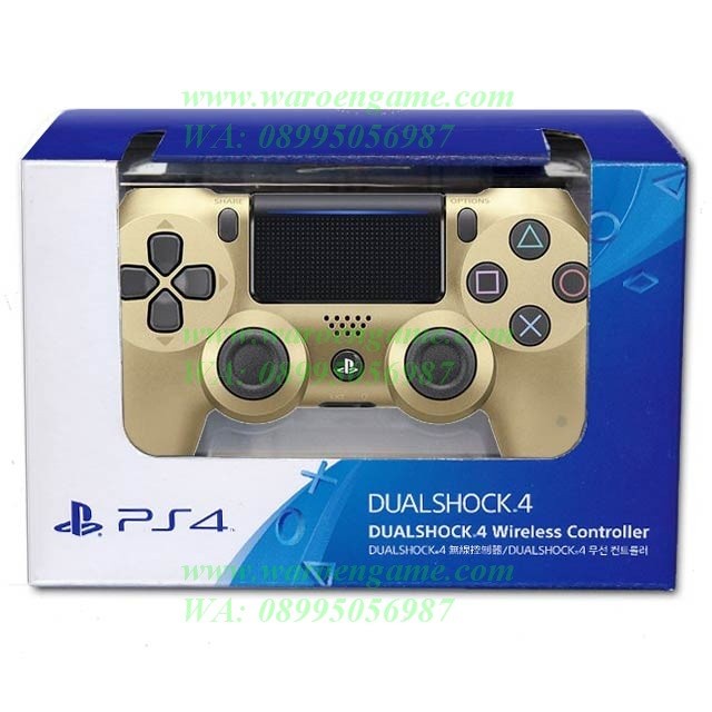 Jual PS4 Stick/ Controller NEW DUAL SHOCK 4 CUH-ZCT2 SERIES (DS4 Gold ...