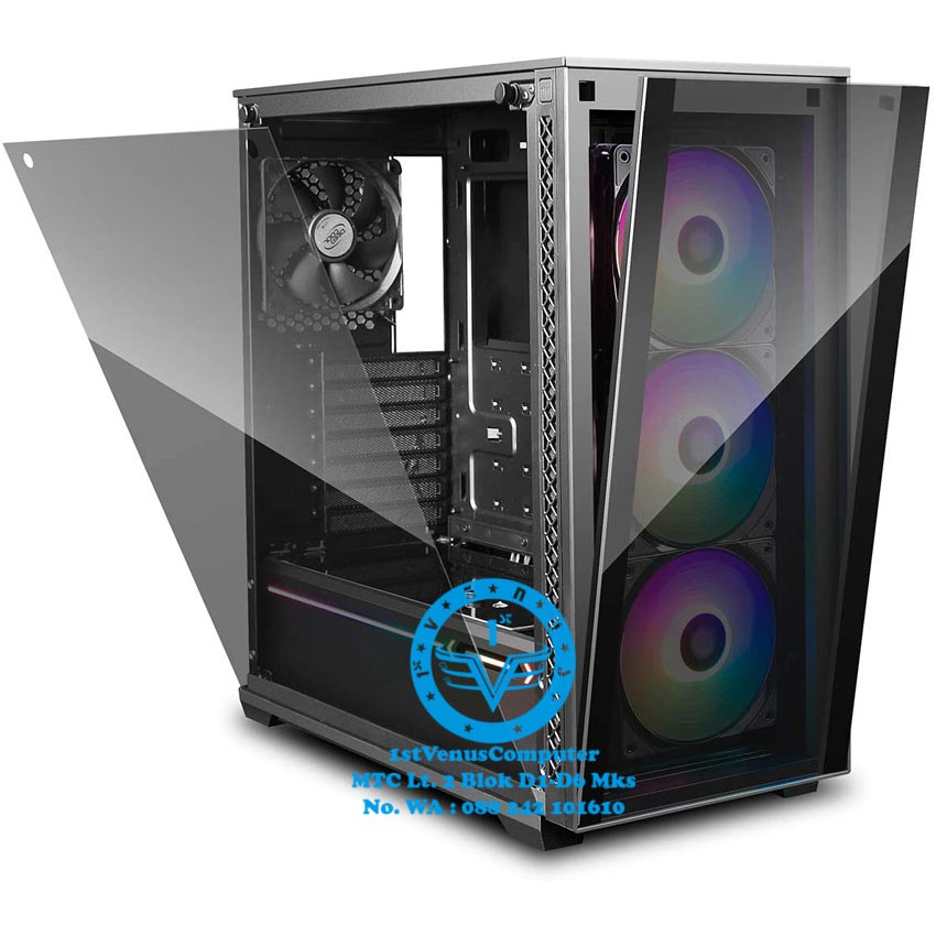 Jual CASING PC GAMING DEEP COOL MATREXX 70 TEMPERED CASING CPU / CAS04 ...