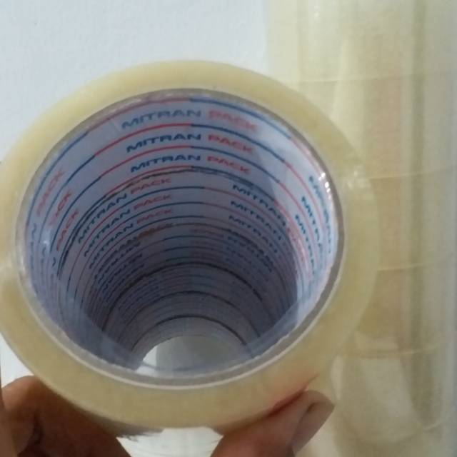 Jual Lakban murah berkualitas merk mitran pack uk 45mm x 50 meter 60 ...