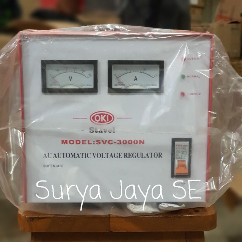 Jual Stabilizer 3000 Watt Stavol AVR3000N Oki Shopee Indonesia