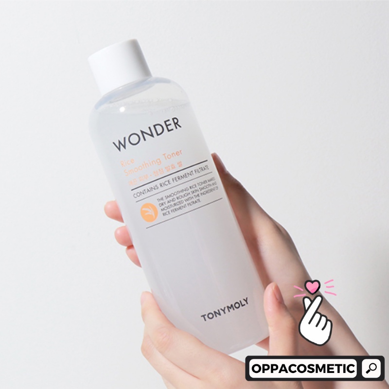 Jual Tony Moly Wonder Rice Smoothing Toner 500ml | Shopee Indonesia