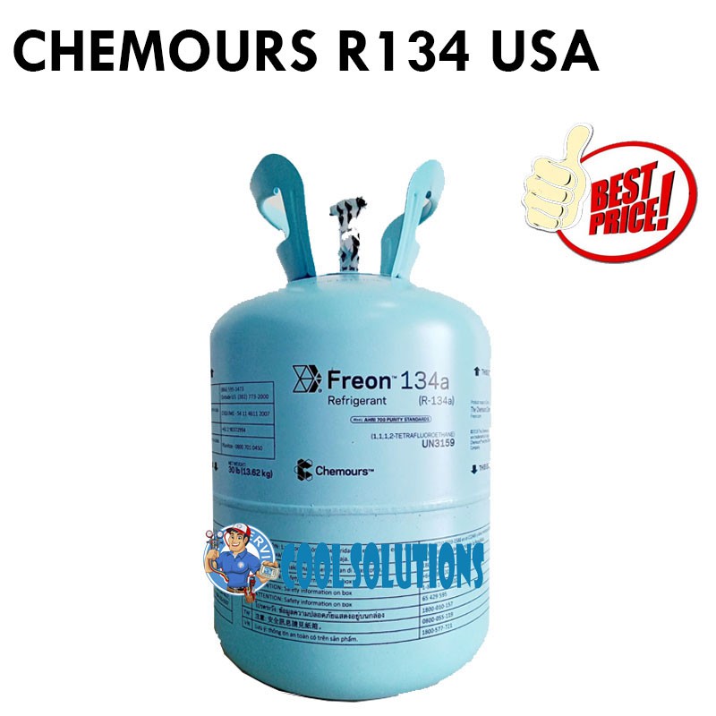 Jual CHEMOURS FREON R134A USA ASLI | Shopee Indonesia