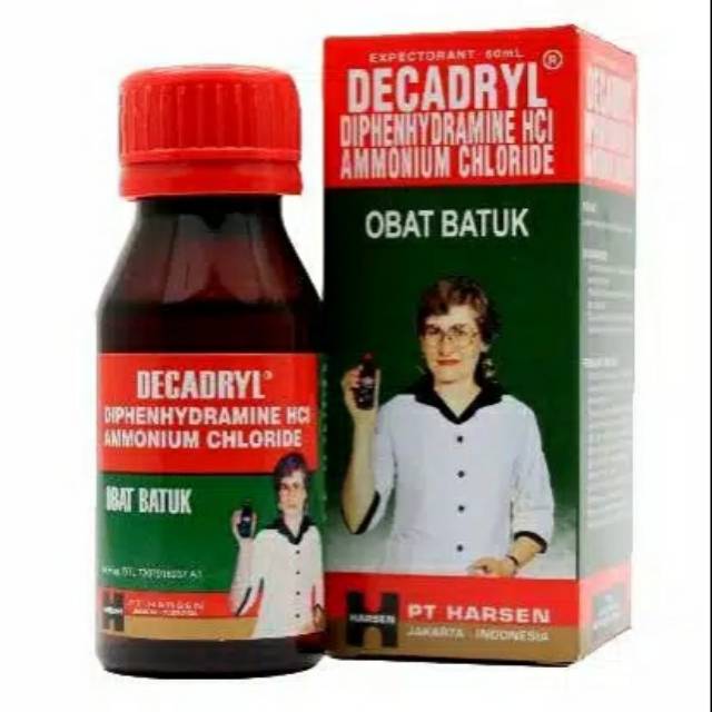 Jual DECADRYL SIRUP OBAT BATUK 60 MP DAN 100 ML | Shopee Indonesia