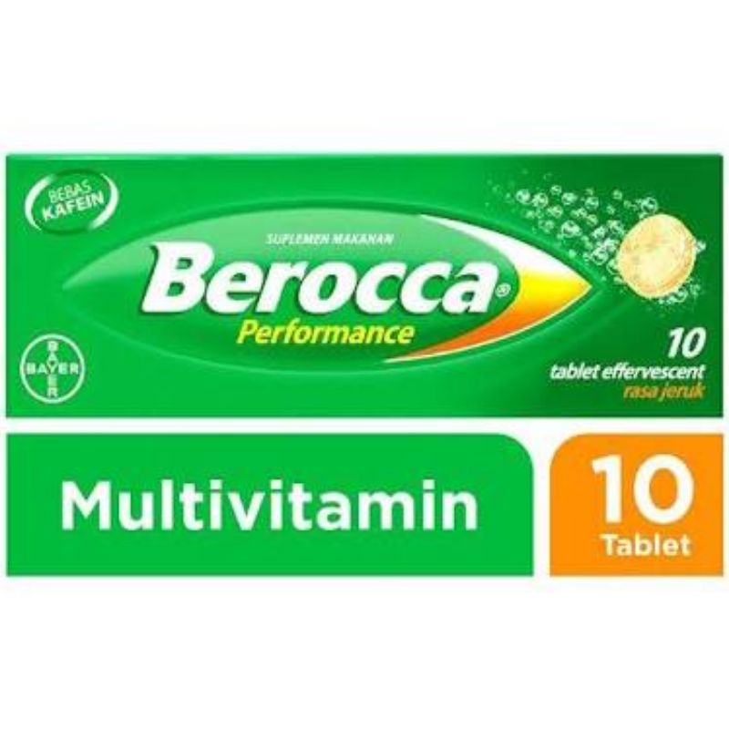 Jual Berocca Multivitamin isi 10 tablet | Shopee Indonesia