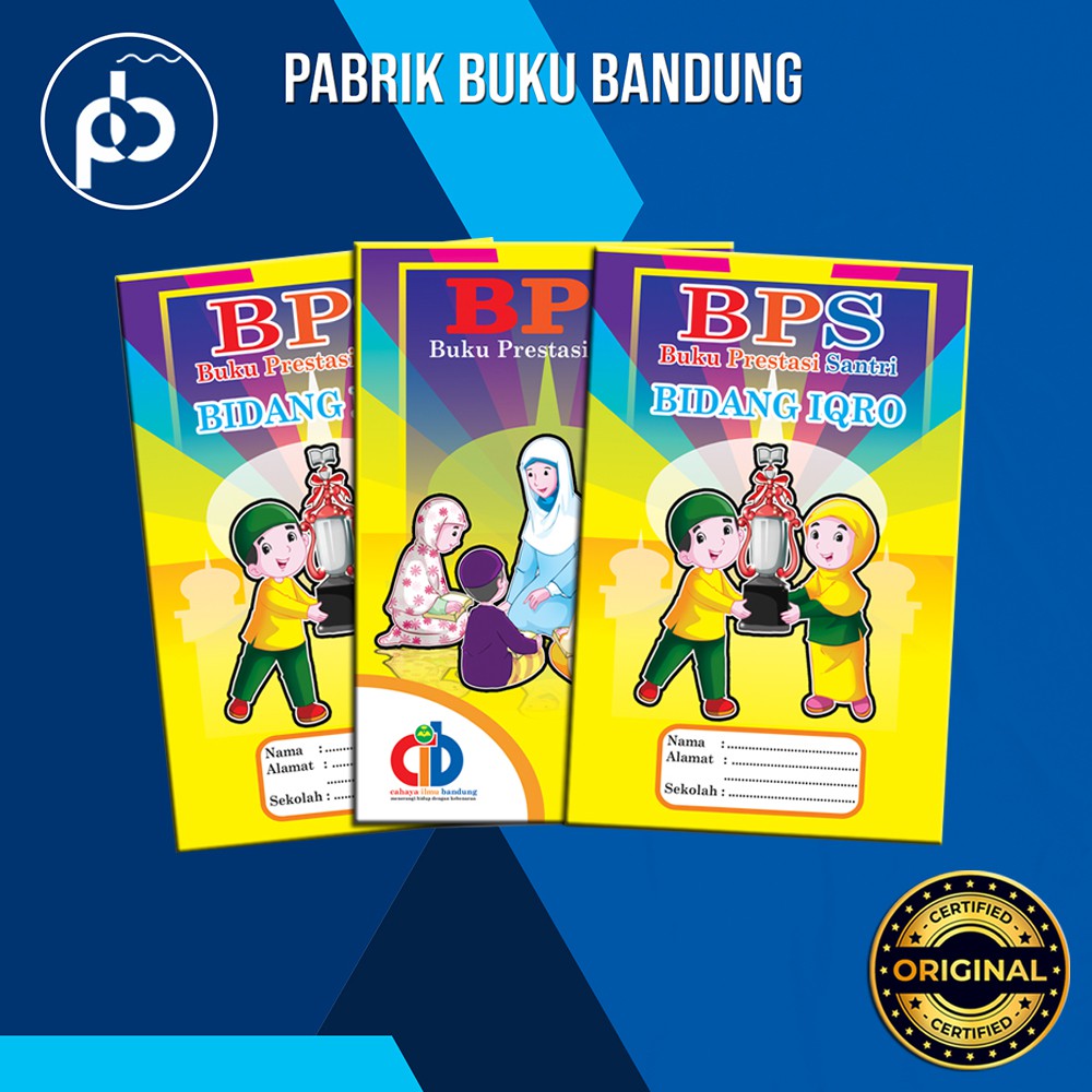 Jual Bps Iqro 2 Buku Prestasi Iqra Santri Tka Tpa Tkq Tpq Ra 20