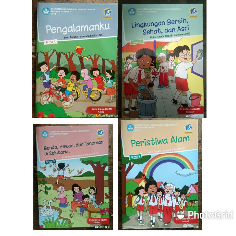 Jual BUKU SISWA TEMATIK TEMA SD/MI KELAS 1 SEMESTER 2 KURIKULUM 2013 ...