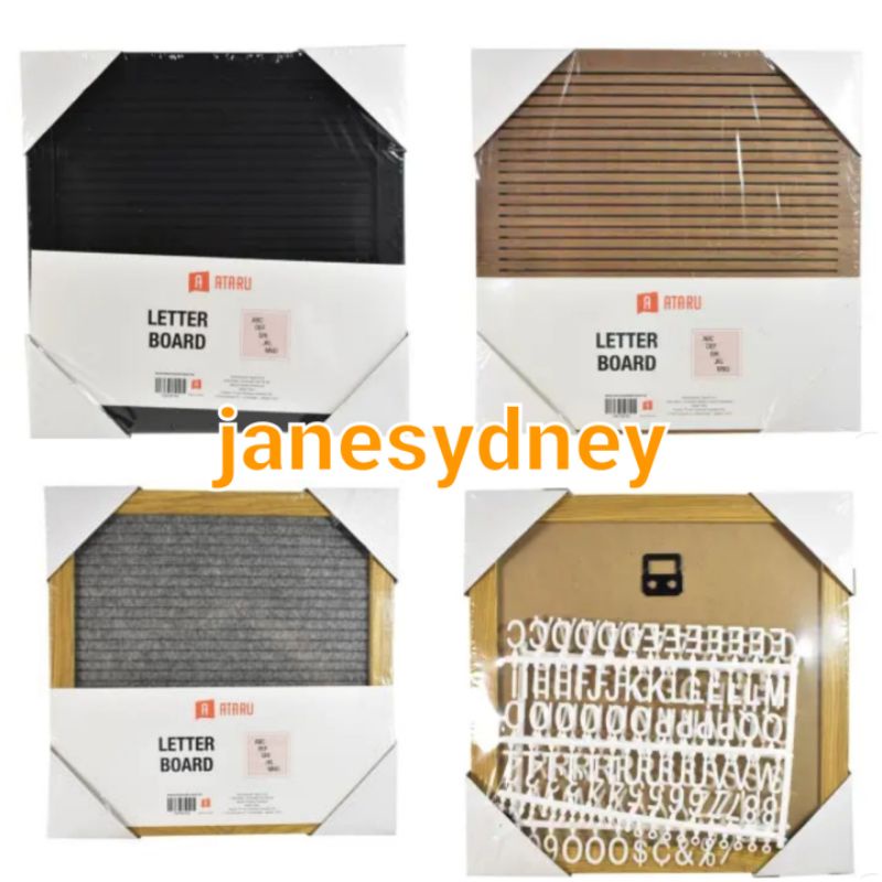 Jual 167Pcs Huruf Ataru Letter Board with Letters Papan Tempat Tempel ...
