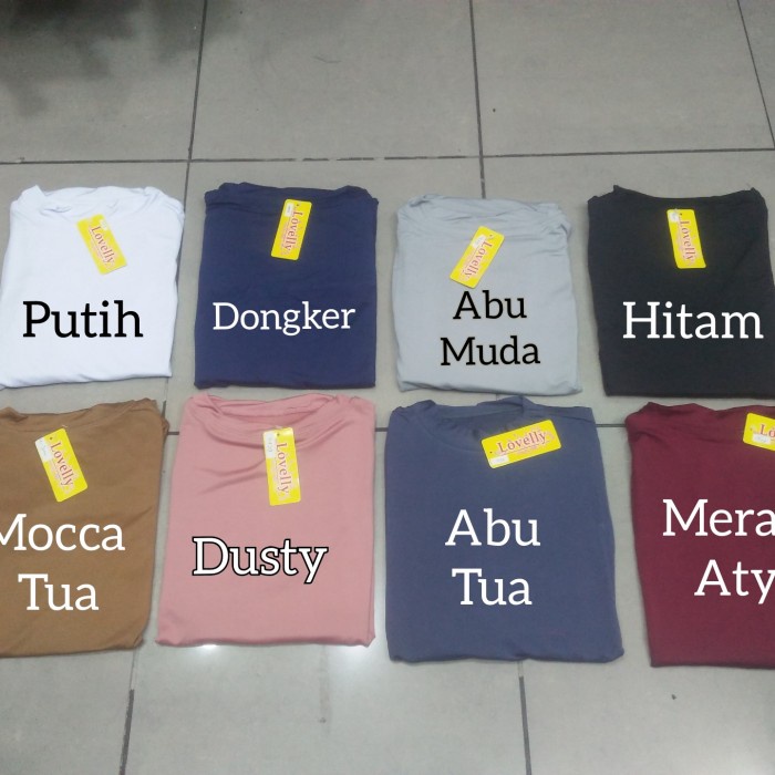 Jual Muslim Manset Manset Baju Jumbo Manset Jumbo Polos Baju Manset Spandek Warna