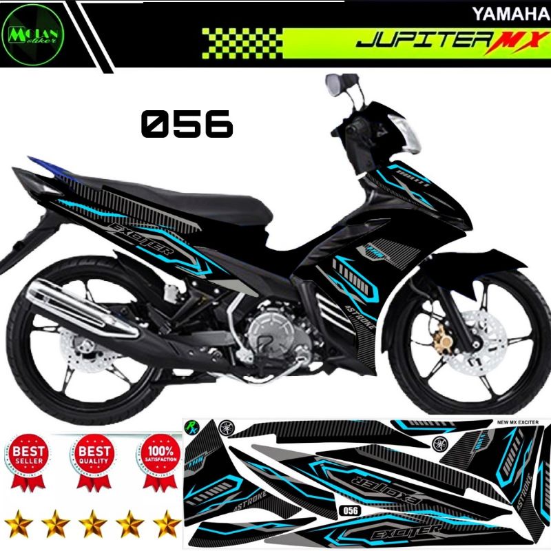 Jual Decal Sticker Striping Variasi Jupiter Mx 135 New 2011-2016
