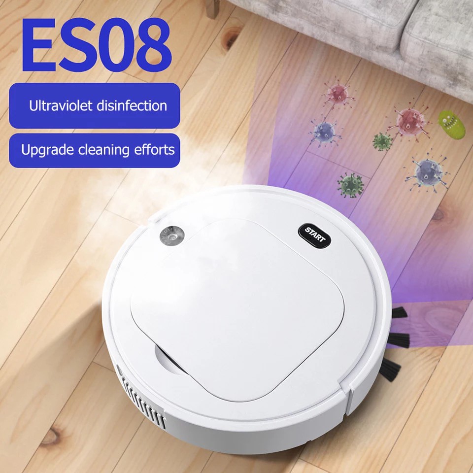Jual PROMO ES08 5in1 Robot vacum Pembersih Lantai Mengepel Menyapu UV