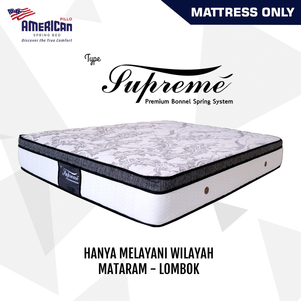 Jual SPRING BED SUPREME COMFORT TOP Shopee Indonesia