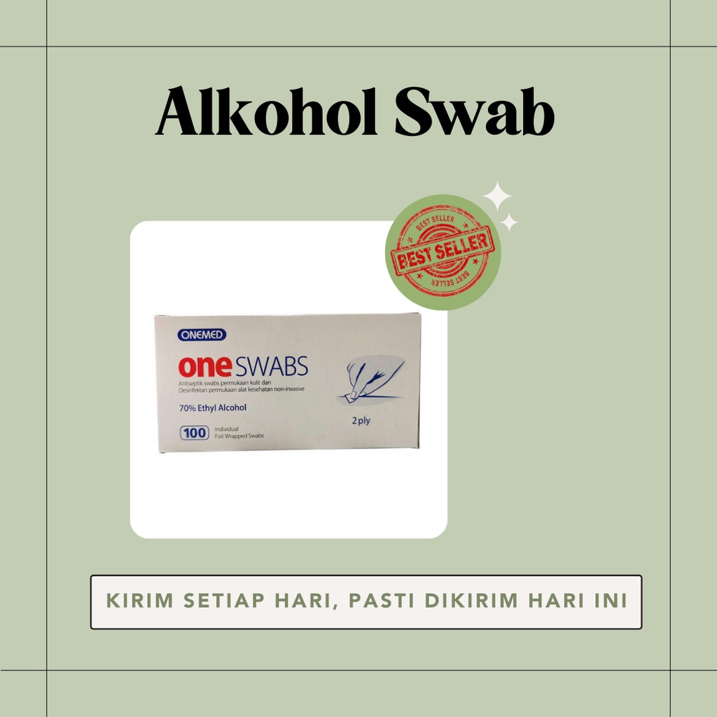 Jual Jual Alkohol Swab Onemed Terbaik Shopee Indonesia